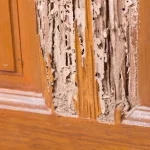 termite damage to wood